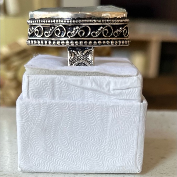 Stunning Opalite Bohemian Ring - Size 5 - Picture 6 of 7